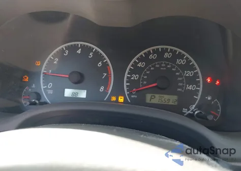 2010 Toyota Corolla Le z USA, uszkodzony, nr VIN 2T1BU4EEXAC292885